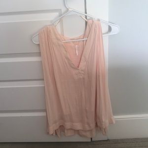 Free People Blush Sleeveless top